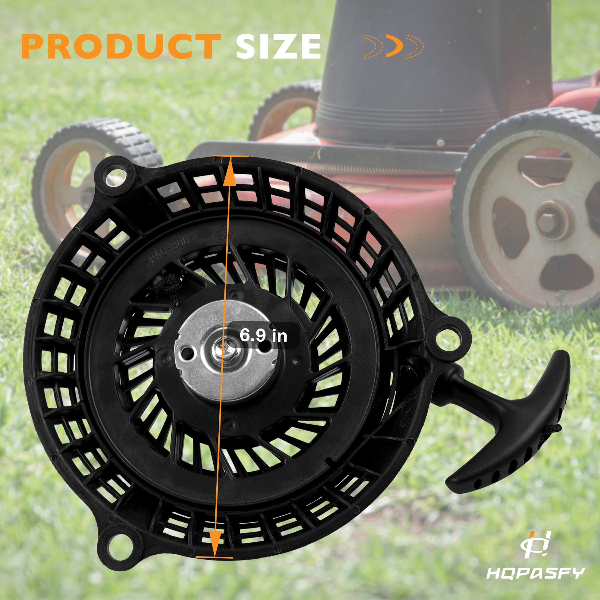 HQPASFY Conjunto de arranque de retroceso compatible con WGen3600 WGen3600DF WGen3600c WGen3600v y más generador portátil y motor Powerhorse de 212 cc