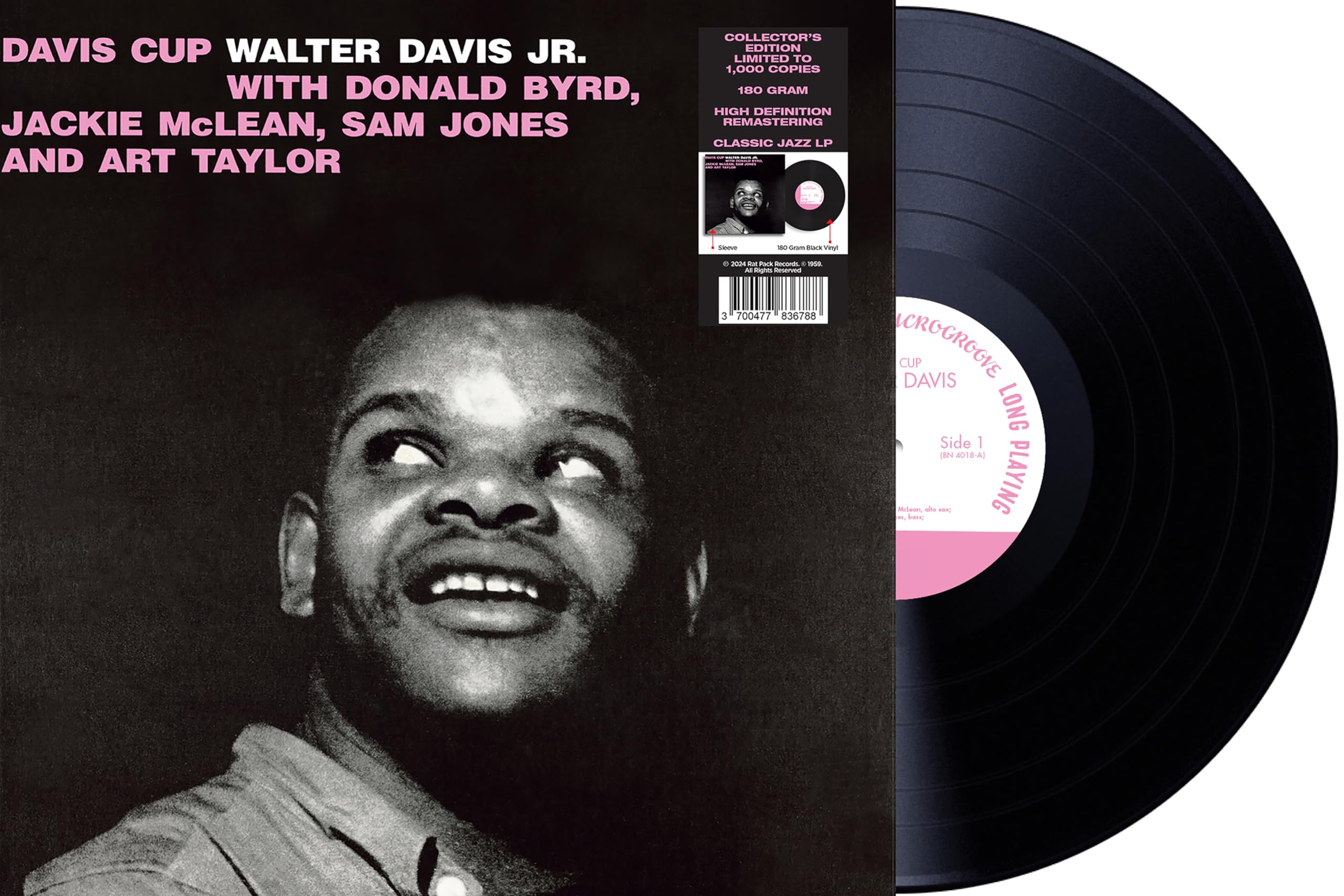 Amazon.co.jp: Davis Cup (180g) : Walter Davis Jr ワルターデイビス