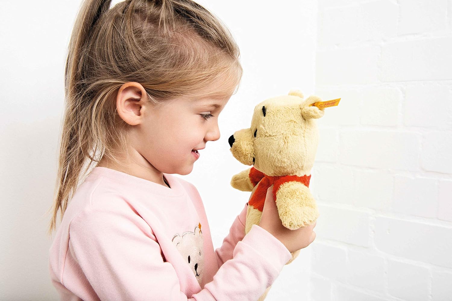 Steiff Disney Winnie The Pooh 11", Premium Stuffed Animal, Machine Washable : Toys & Games