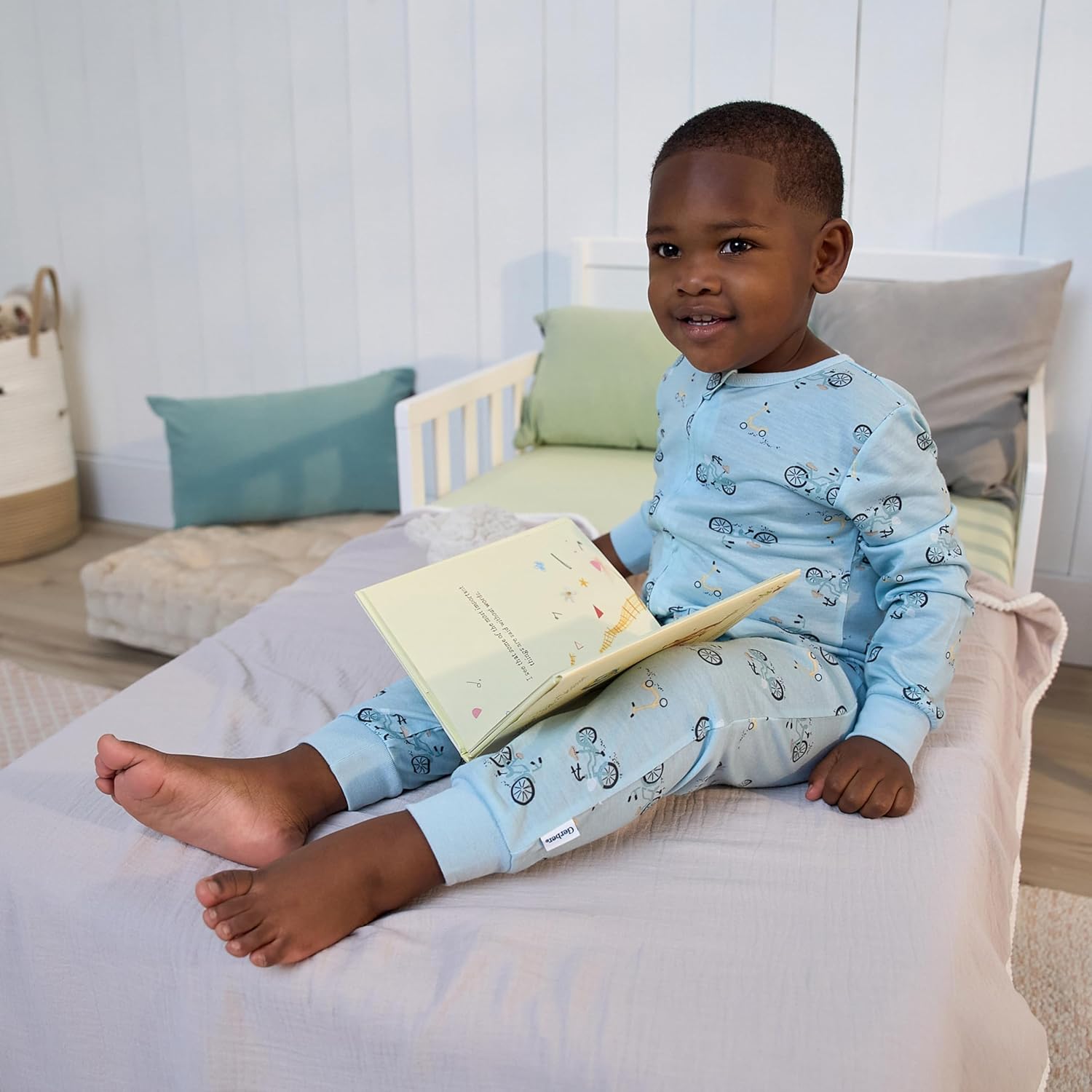 Gerber baby-boys Toddlers Loose-fitting Footless Pajamas - Image 6