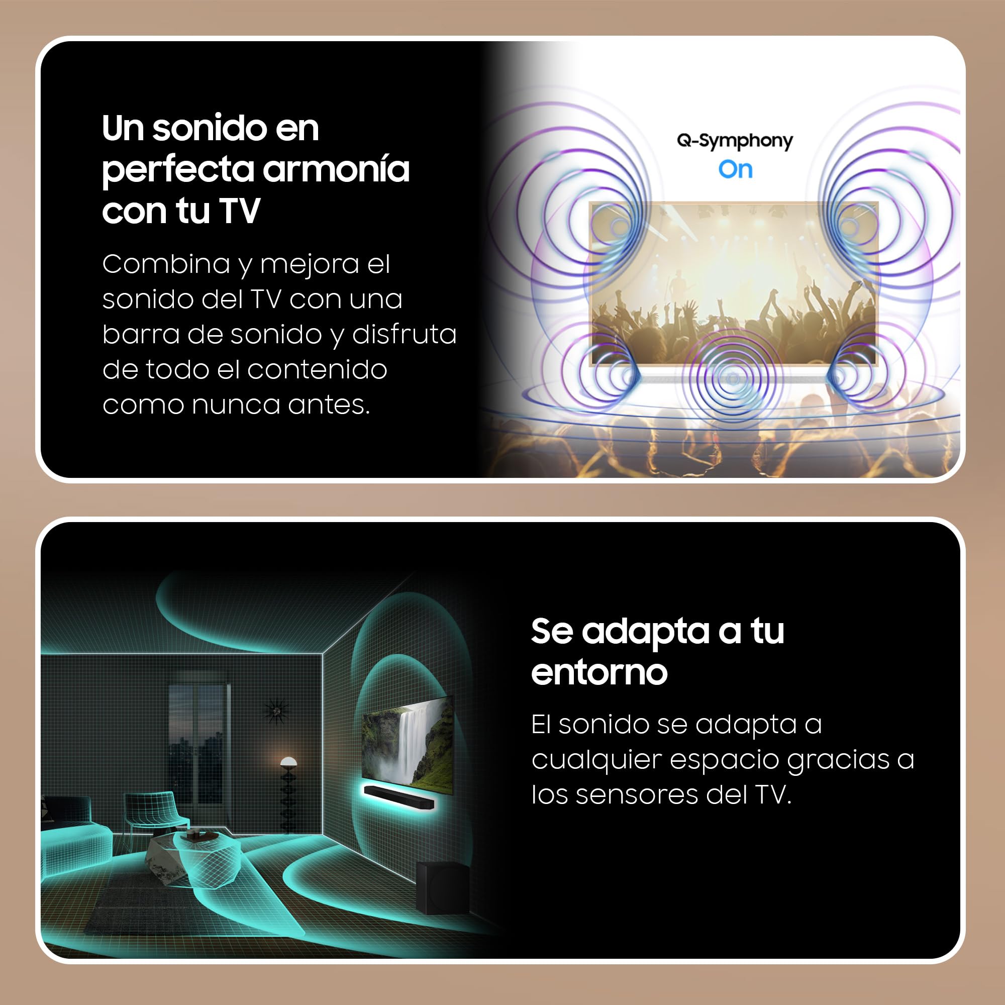 Samsung Barra de Sonido HW-S700D/ZF 2024 - Diseño Ultra Slim, Dolby Atmos Inalámbrico, Q-Symphony, 3.1 Canales y SpaceFit Sound