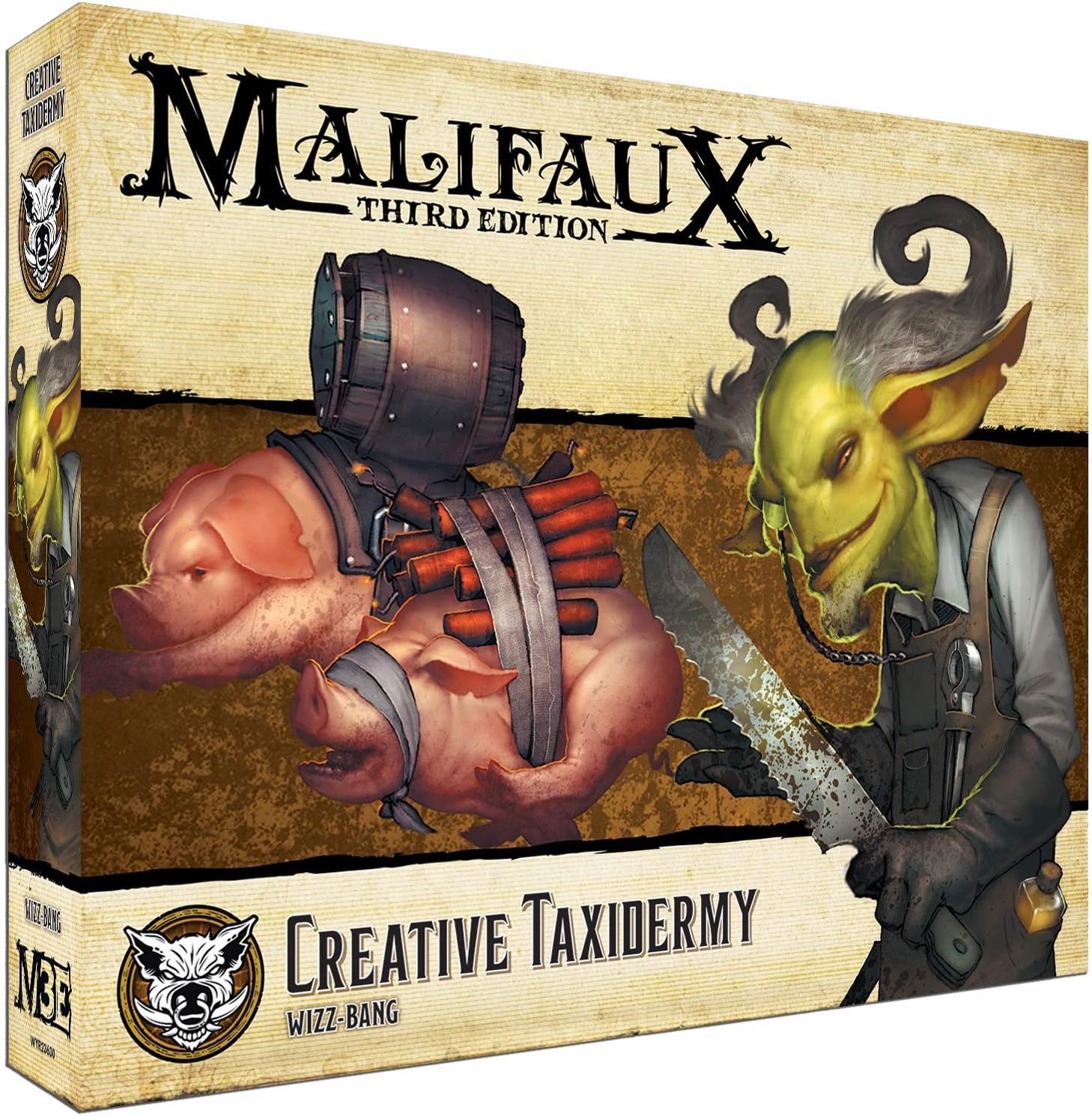 Malifaux Bayou Gremlins: Mah Tucket And Rooster Riders - Gremlins Post