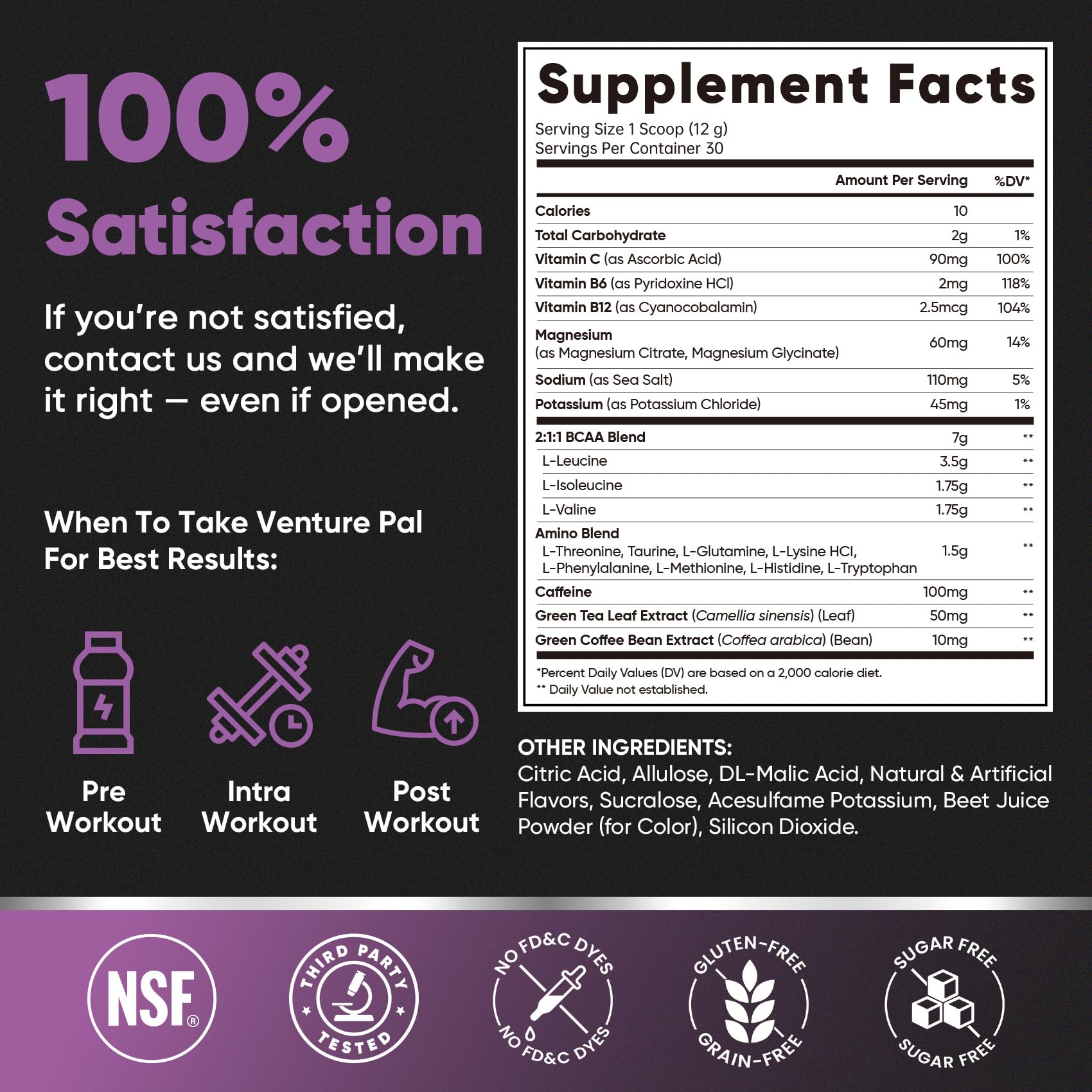 Sugar Free BCAA + EAA Powder for Muscle Recovery & Growth, Gluten-Free — Amazon image 7