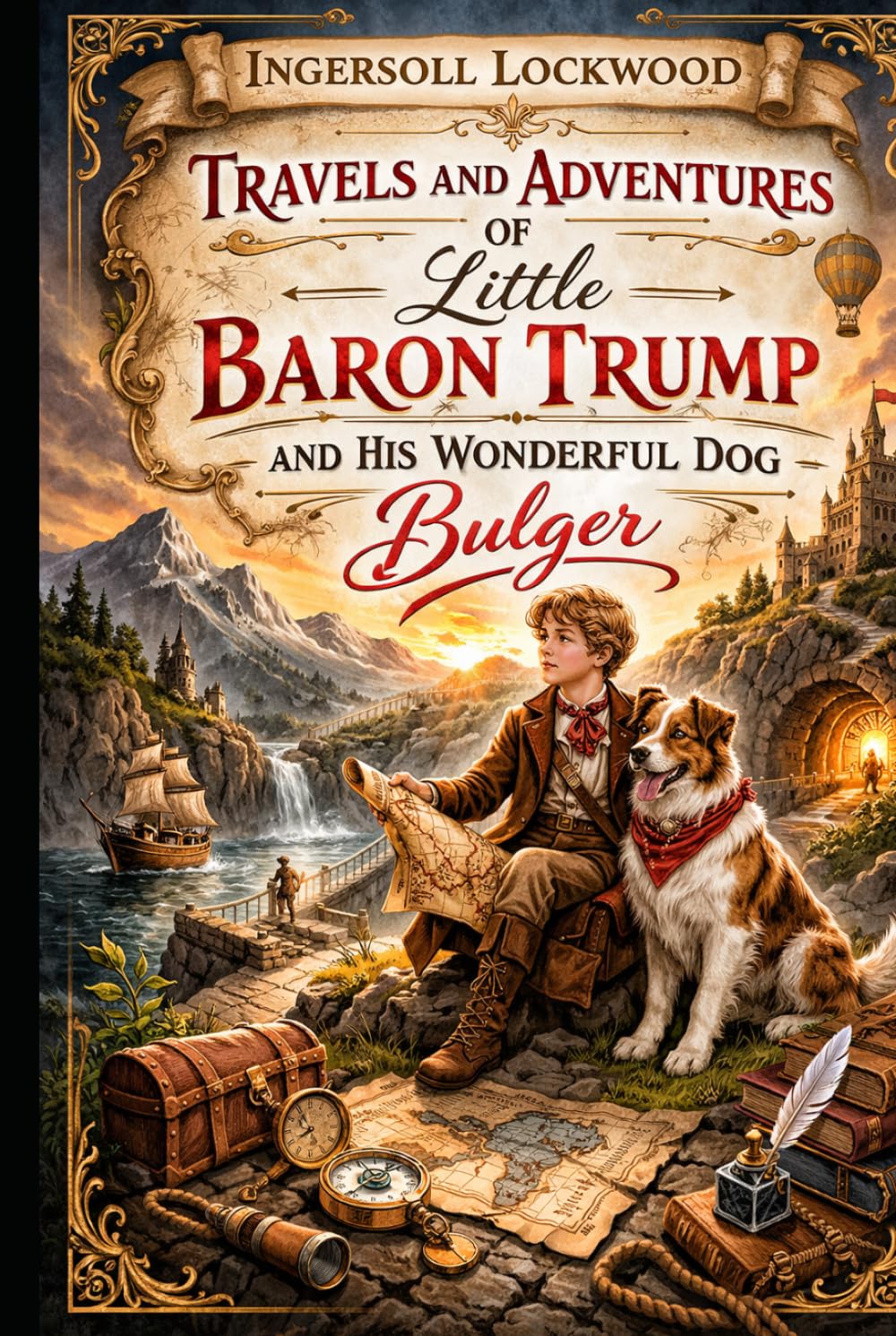 Travels And Adventures Of Little Baron Trump And His Wonderful Dog Bulger: Annotated Edition