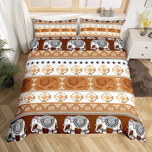 Miniatura 33 de Castle Fairy Juego de funda de edredón musical rústica, tamaño individual, funda de edredón reversible con estampado de instrumentos de guitarra