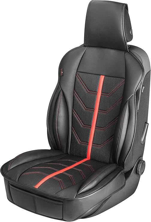 Coprisedile Auto Walser Valtteri - Universale Nero/Rosso, Imbottito, Per Auto, SUV E Camion - Foto 9