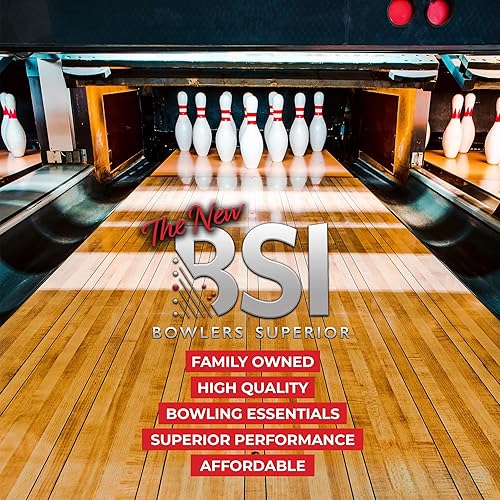 Miniatura 8 de BSI Youth Boys Sport Bowling Shoe - Lightweight Leather Shoes with Cushioned Support, WhiteBlack, Kids