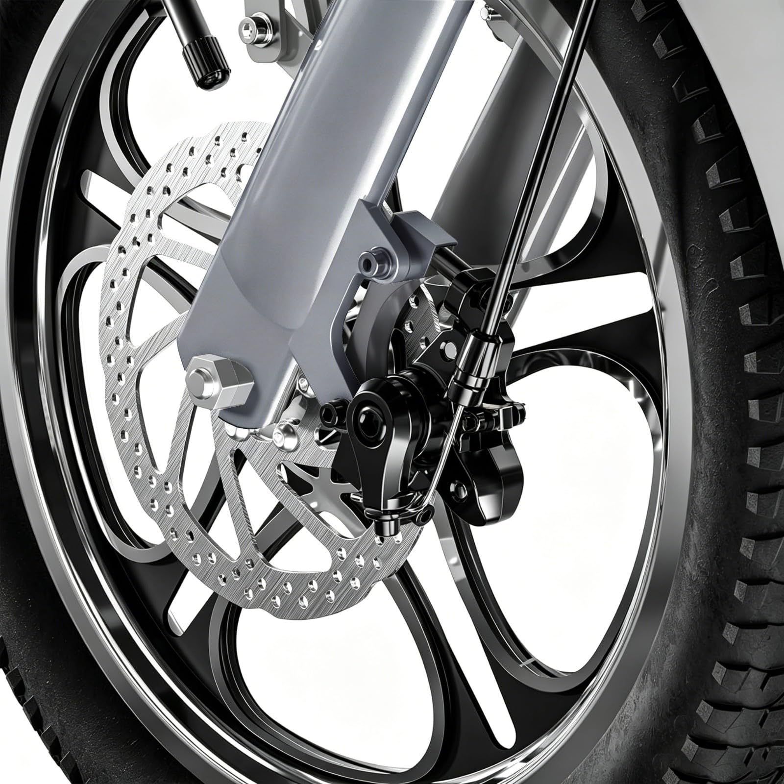 Tricycle Électrique Trois Roues, Vélo Électrique Adulte, Tricycle Cargo Électrique 16 Pouces, Batterie Li-ION 48 V 1056 Wh, Autonomie 120 À 150 Km, Porte-Bagages Grande Capacité 48V15Ah