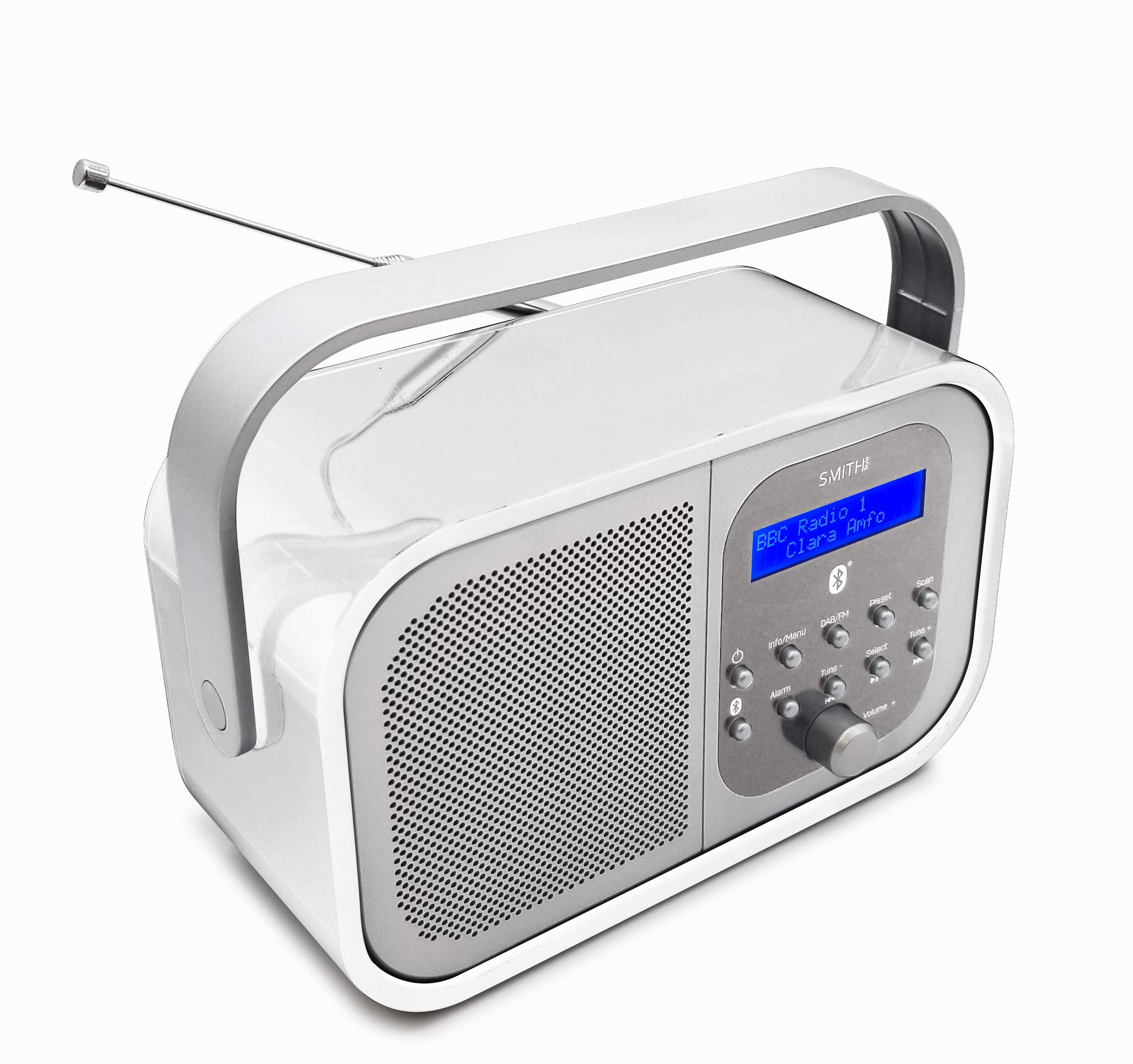 Buy SmithStyle Retro H1 DAB Radio with Bluetooth DAB Radio Portable