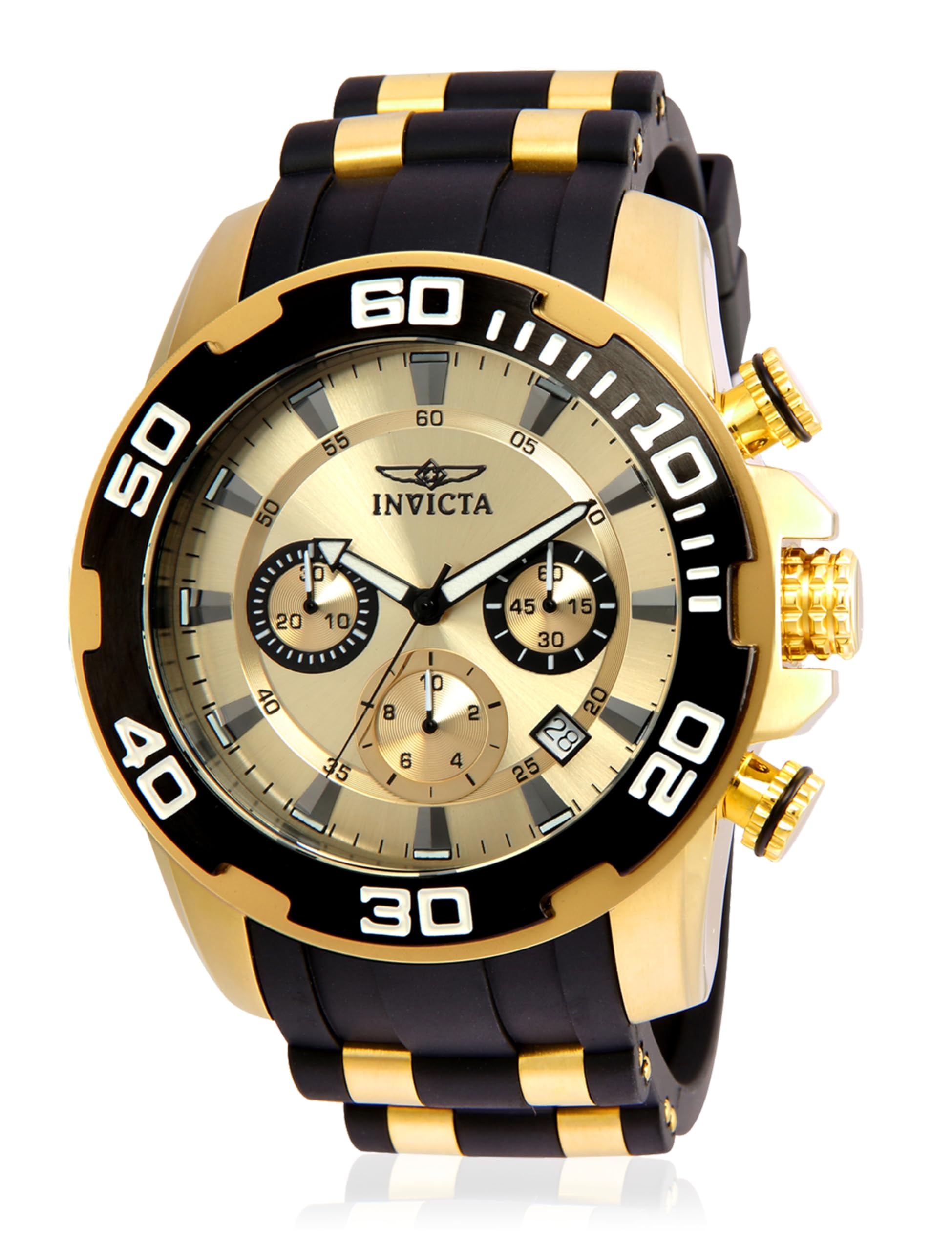 Invicta Men's 22346 Pro Diver Analog Display Quartz Black Watch