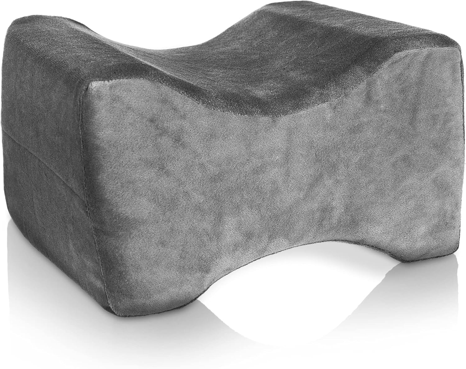 LIVIVO Memory Foam Leg Pillow Orthopaedic Reduce Pain Back Hips Knee