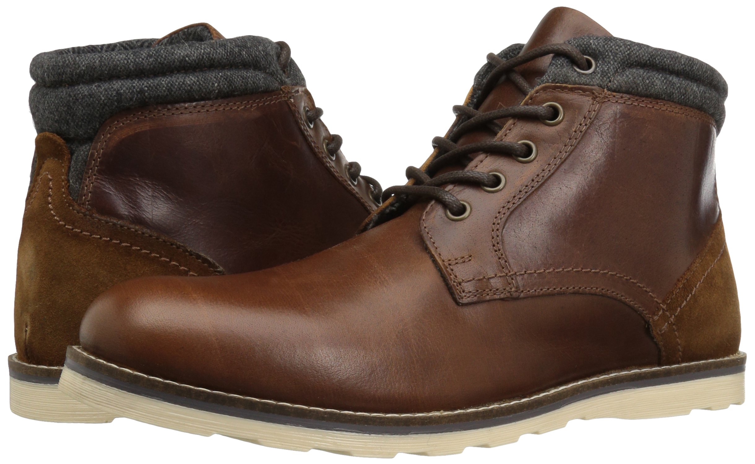 Crevo Mens Geoff Chukka Boots Ankle Brown Desertcart Panama