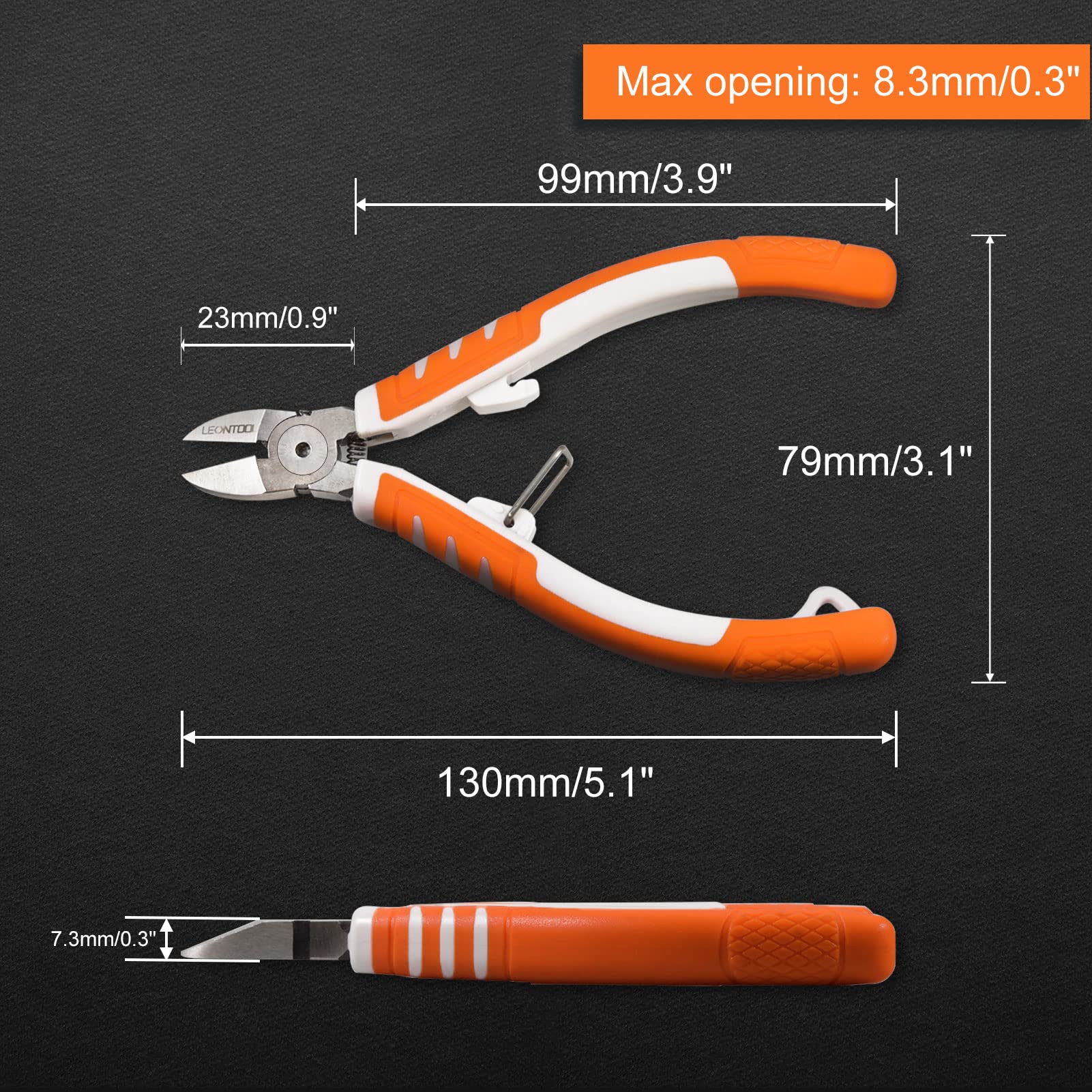 CEN Pince Diagonale, Pince Coupante, Coupe-câble, Pince Coupante