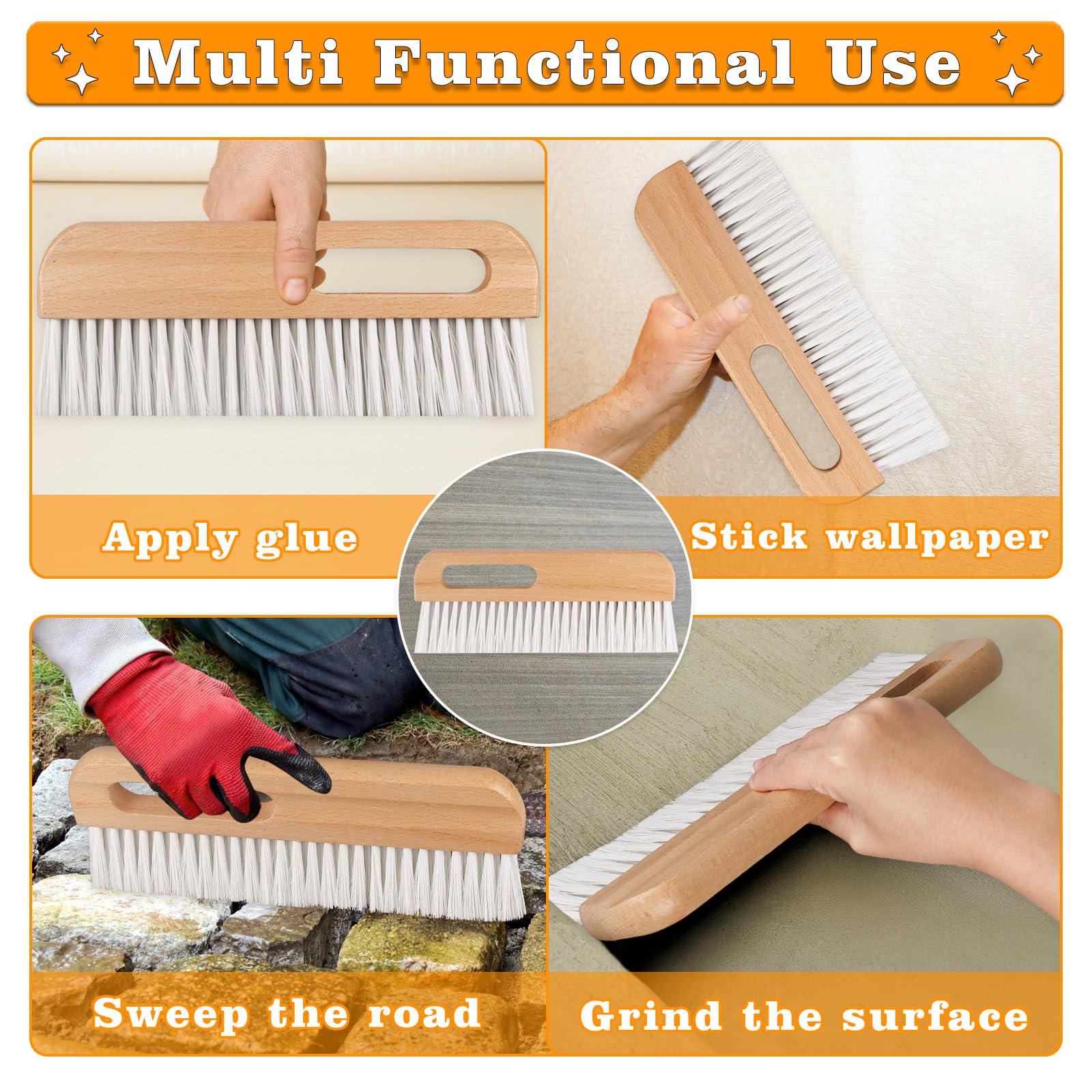 Concrete Brush - Smoothing & Grout Cleaning -7