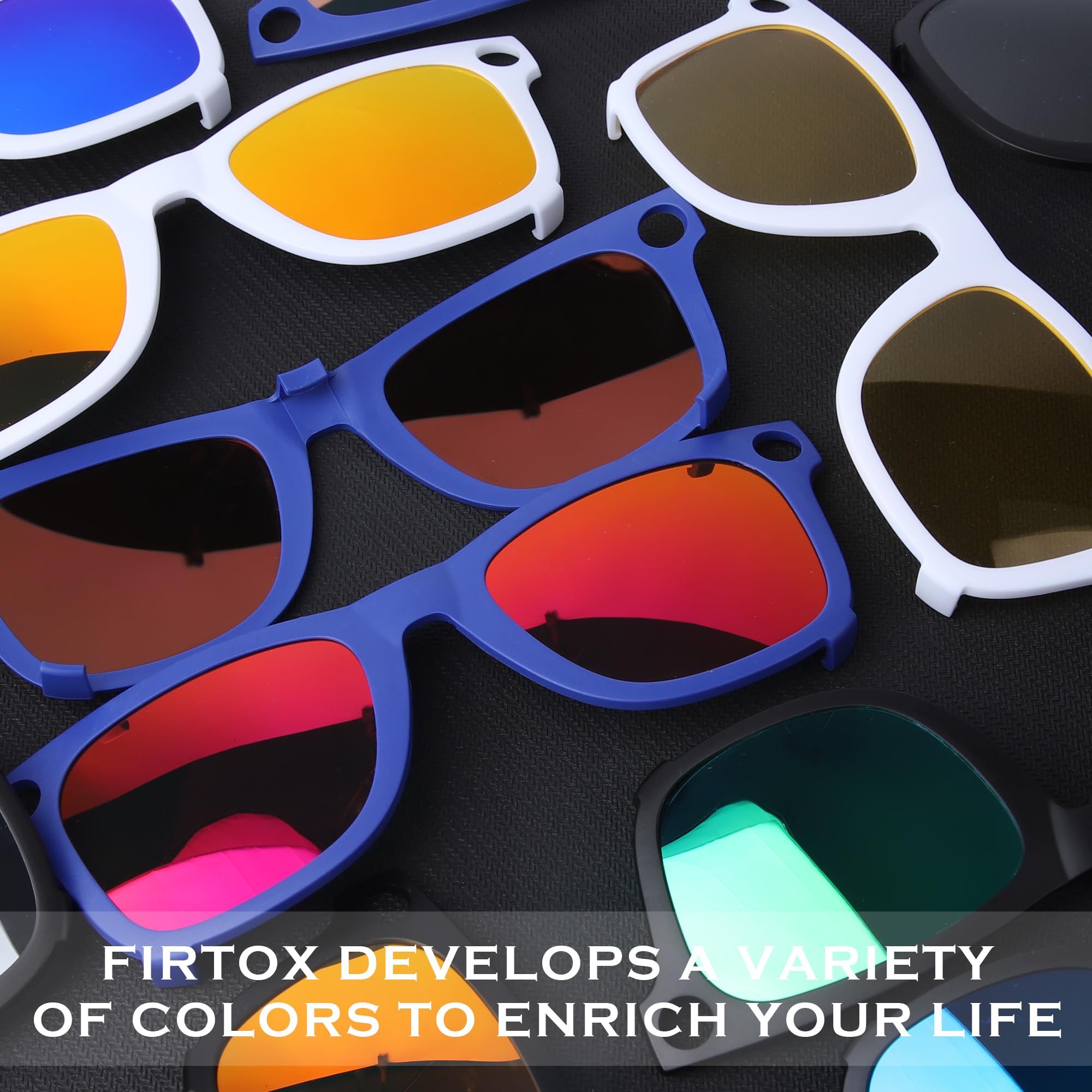 Amazon | Firtox 偏光クリップ Ray-Ban Meta Wayfarer RW4008(サイズM