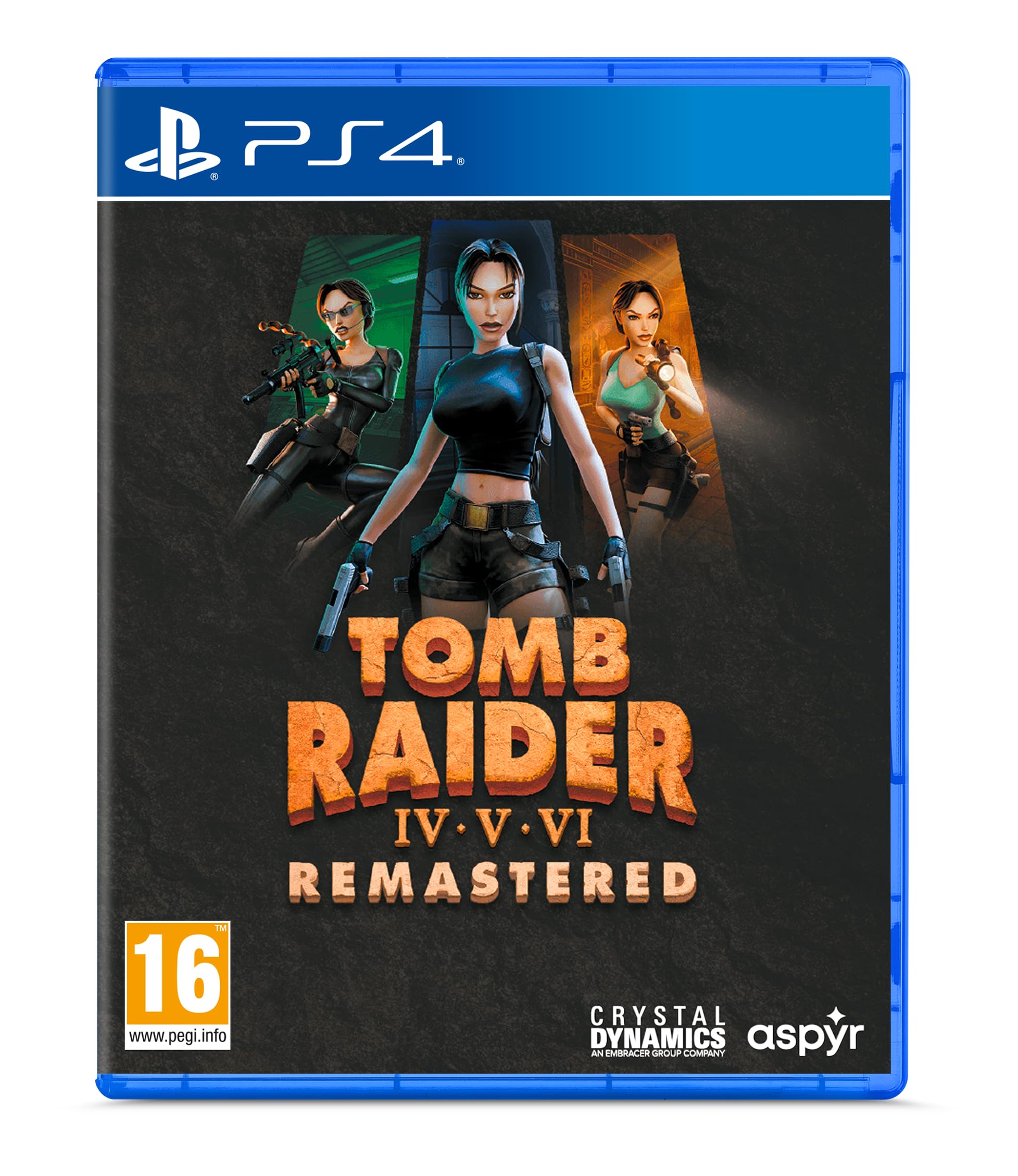 Tomb Raider IV-VI Remastered Starring Lara Croft PS4 - BRAND NEW AND SEALED