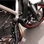 DMP USA Made Yam MT-07 MT07 2018 2019 2020 2021 2022 2023 2024 2025 XSR700 2018 2019 2020 2021 2022 2023 2024 2025 FZ-07 FZ07 2015 2016 2017 Black No Cut Frame Sliders ABS & Non ABS Models - 750-6419