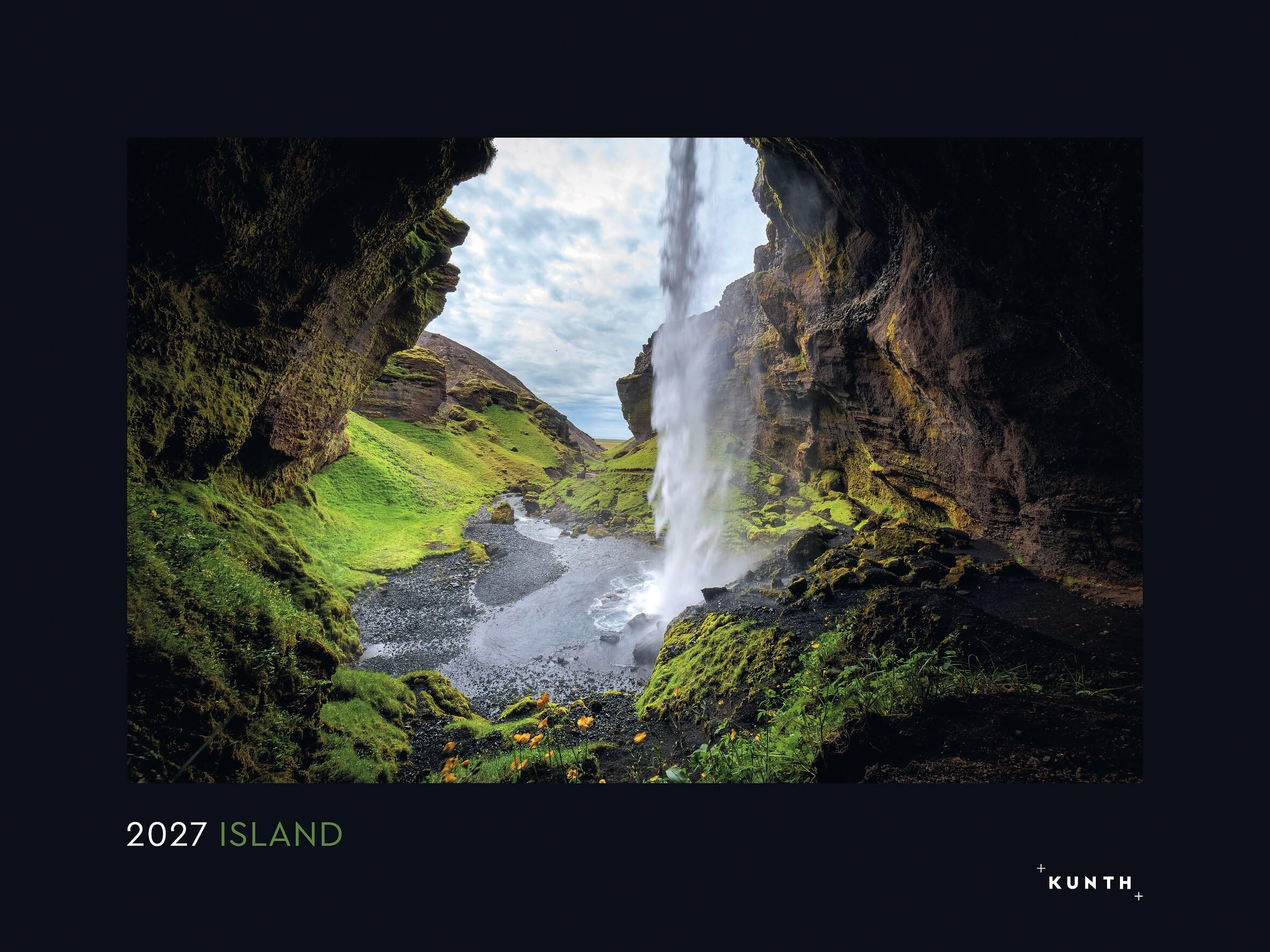 KUNTH Wandkalender 2027 Island calendrier mural spirale