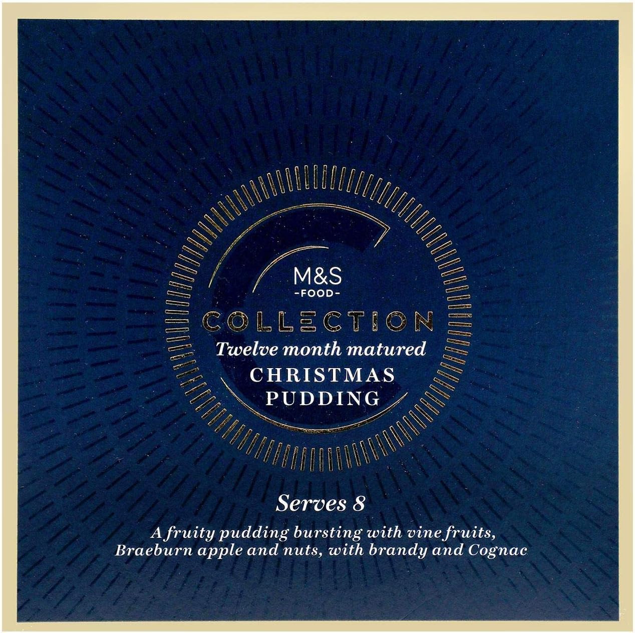 M&S Collection Christmas Pudding 12 Month Matured 907g - Serves 8 ...