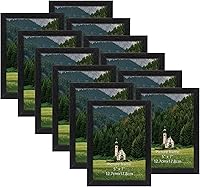 Vista 16 de HORLIMER Juego de 15 portarretratos de 8 x 10 pulgadas, marcos negros para fotos de 8 x 10 pulgadas para pared o mesa