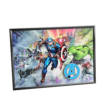 MARVEL アベンジャーズ Amazon.com: Marvel JIGPETTO Avengers Action Jigsaw Puzzle