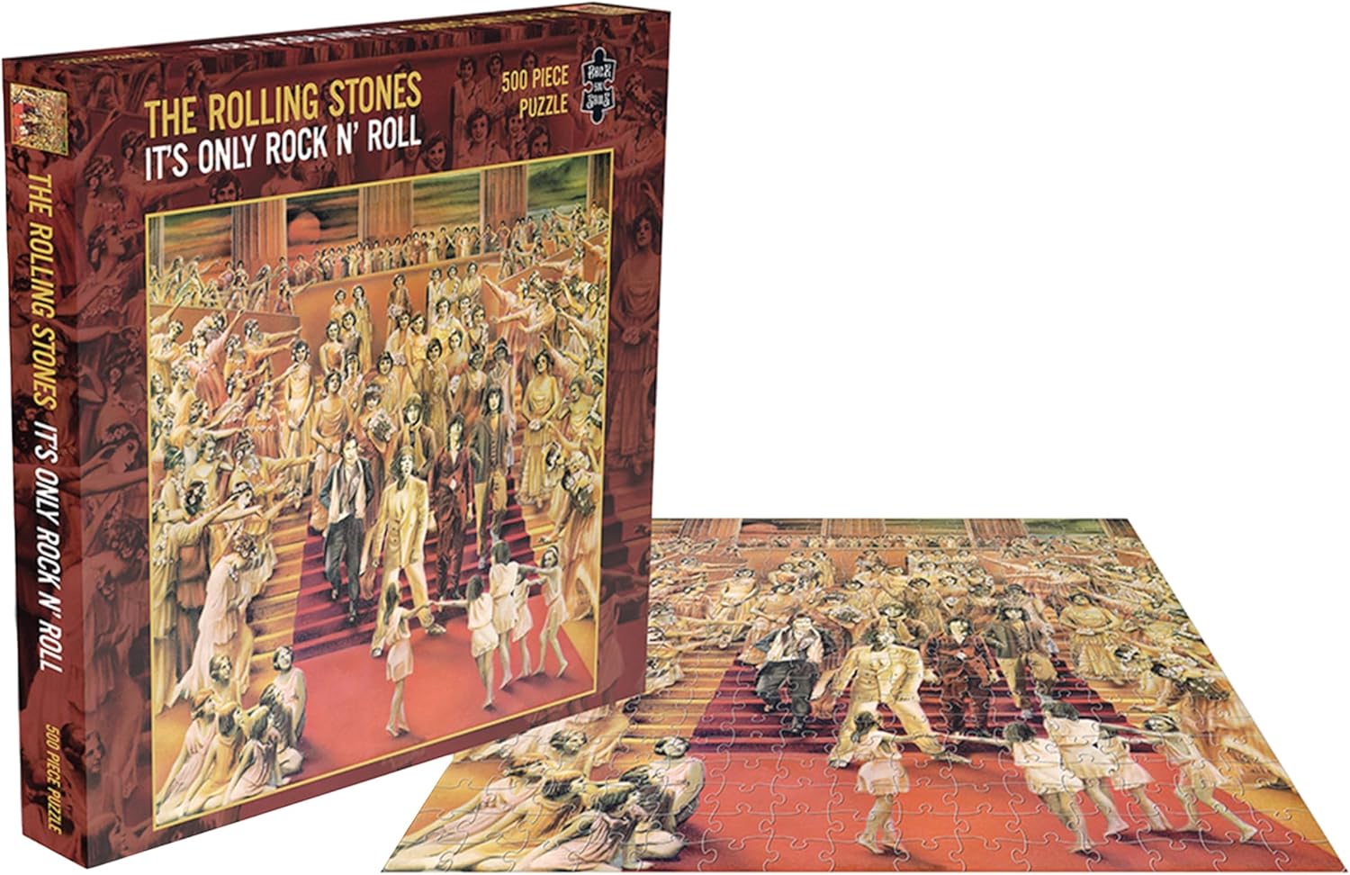 RockSaws - Rolling Stones It's Only Rock N Roll (500 Piece Jigsaw Puzzle)