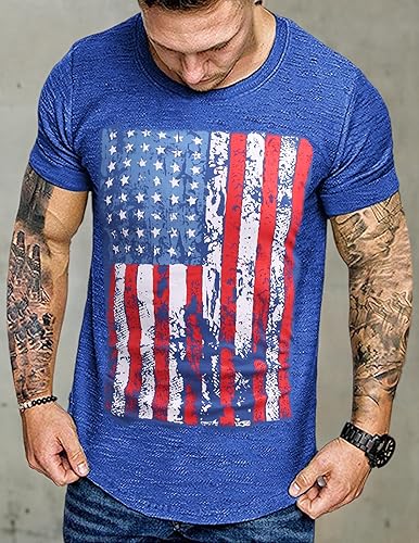 Miniatura 6 de COOFANDY Camiseta de entrenamiento muscular para hombre, camiseta de gimnasio de culturismo, manga corta, negra