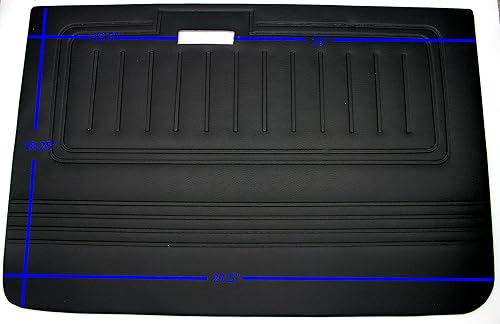 Miniatura 3 de Legion Part Store - Panel de puerta compatible con FJ40 BJ40 Land Cruiser Negro 1960-1984