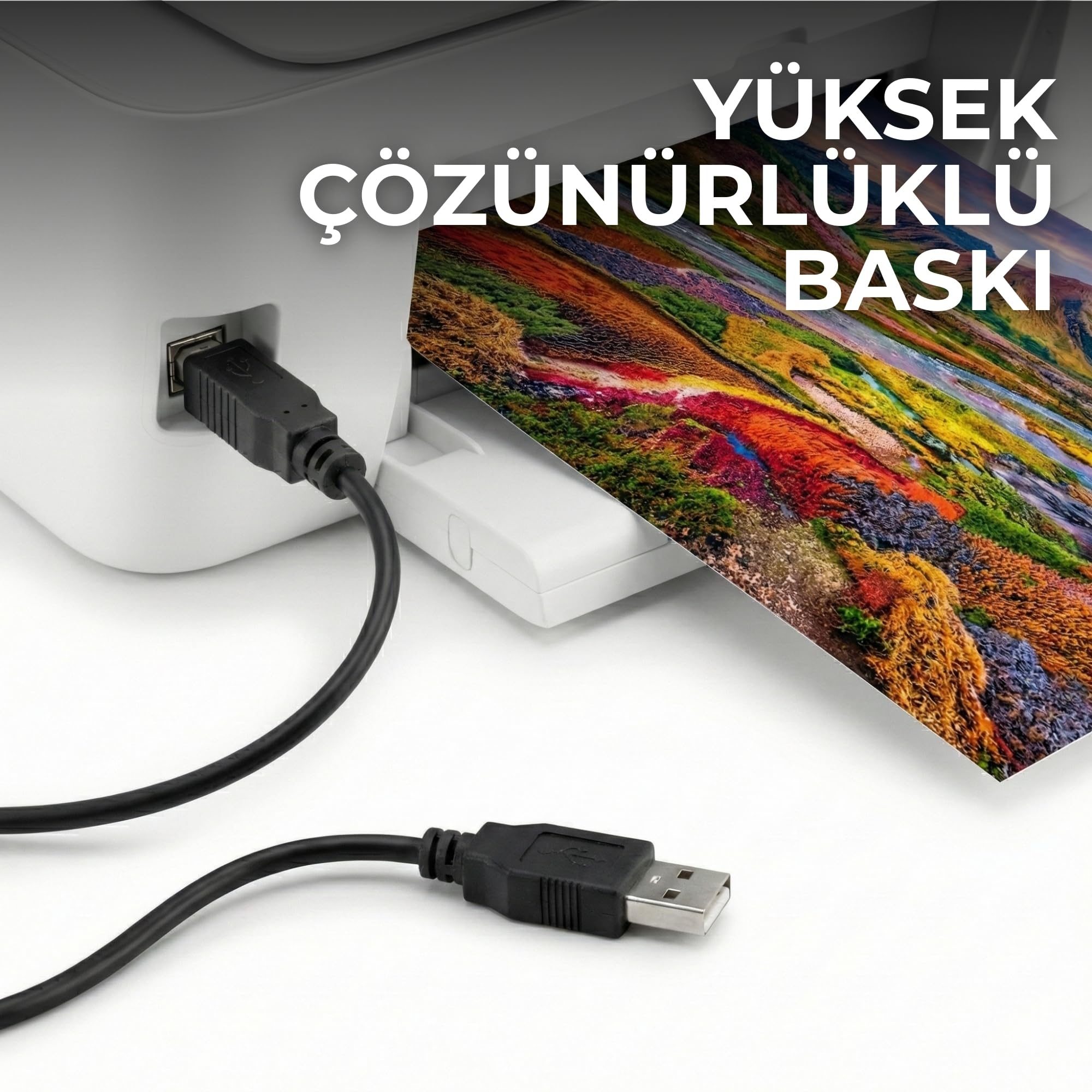 Hadron HDX7506 USB-A (E) - USB-B (E) 3mt Yazıcı Kablosu - Siyah