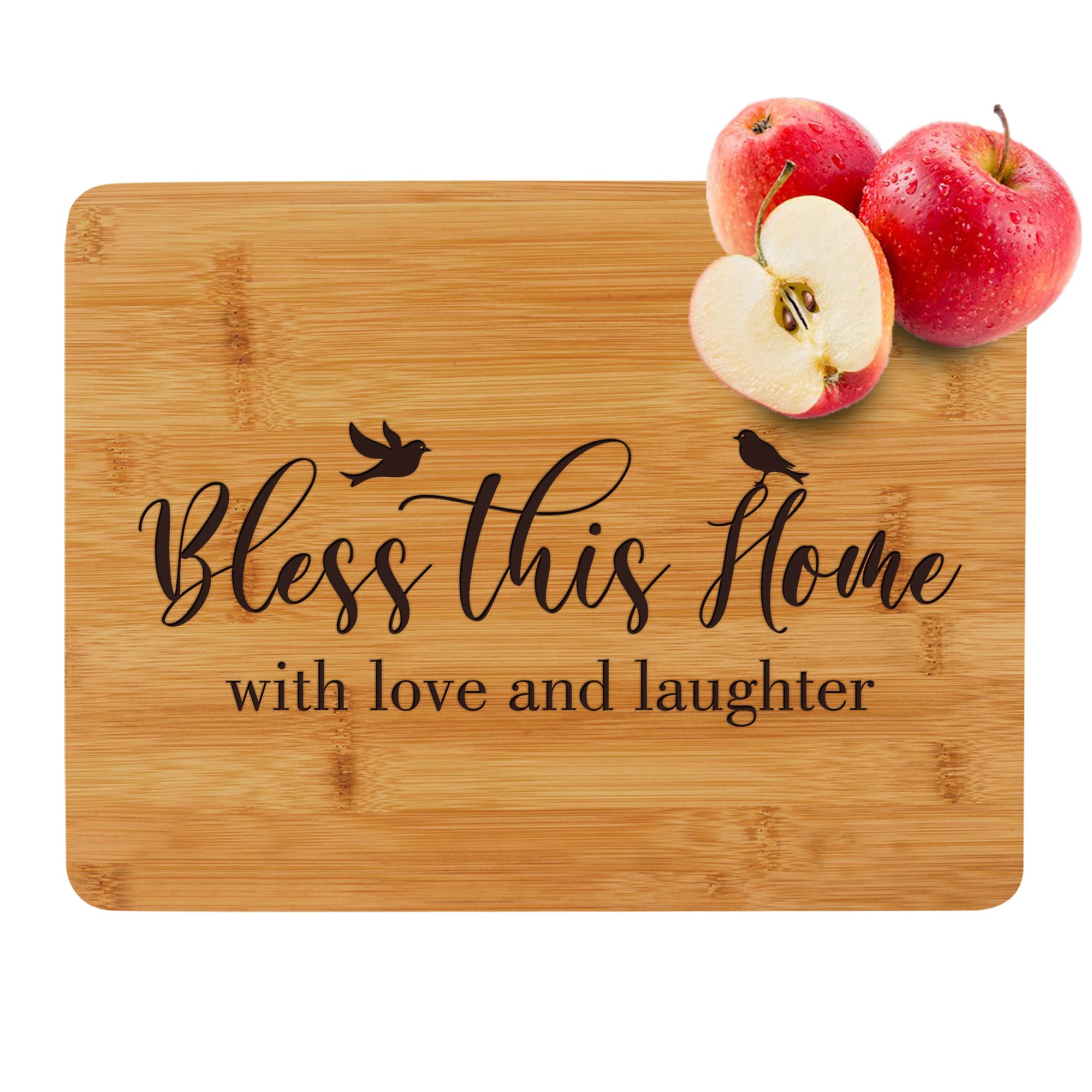 Amazon | Bless this Home with Love and Laughter 彫刻ボード