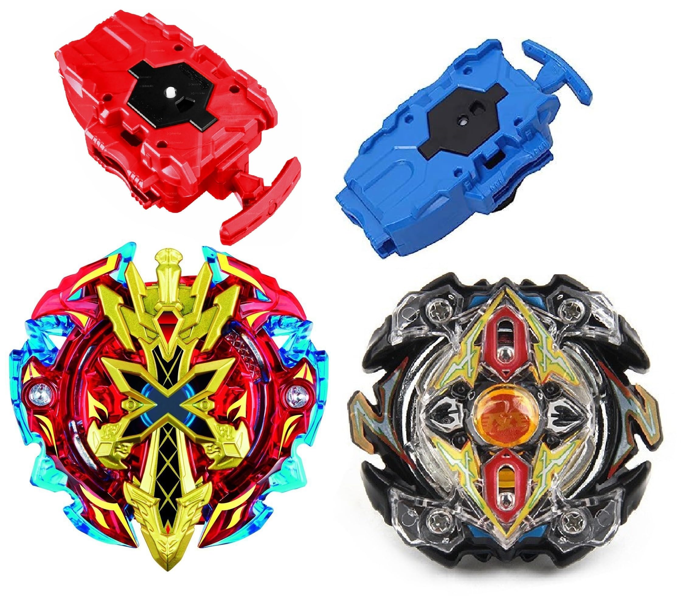 Bestie toys Battle Top Metal Fusion Clash of Speed Top with 2 Blades&2 String Launchers (Xeeno Xcaalibur + Zeuss Zilon) (B0CWCYWPD1) Amazon Price History, Amazon Price Tracker