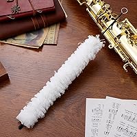 Vista 9 de Kit de limpieza de flauta hisopo de cepillo de limpieza de algodón para reparación