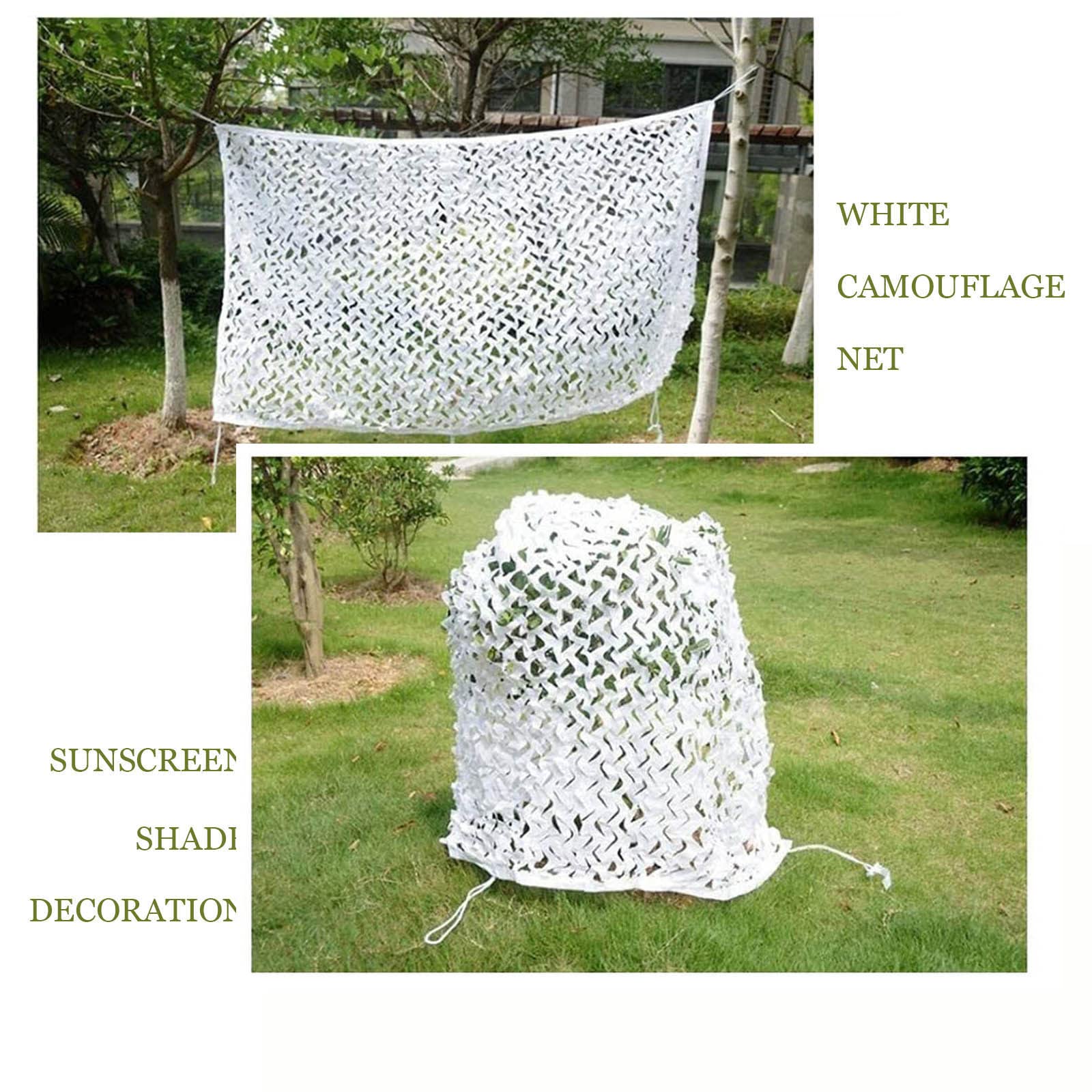Sonnenschutz-tarn-schattennetz, Sonnensegel, Großes Roll-tarnnetz, Militärisch Verstärktes Camouflage Netz, Für Jagdschießen, Camping Im Freien, Tarndekoration,2x8m(6.6 * 26.2ft)