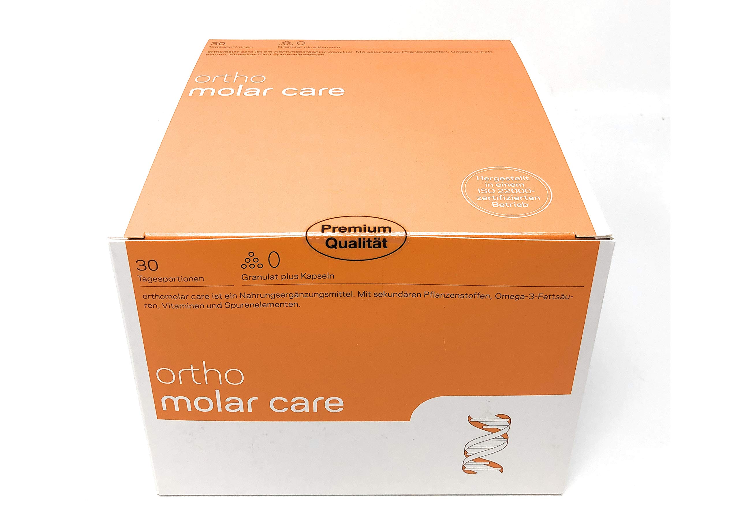 orthomolar care Granulat + Kapseln 30 Tagesportionen (30x15,8g = 474g)