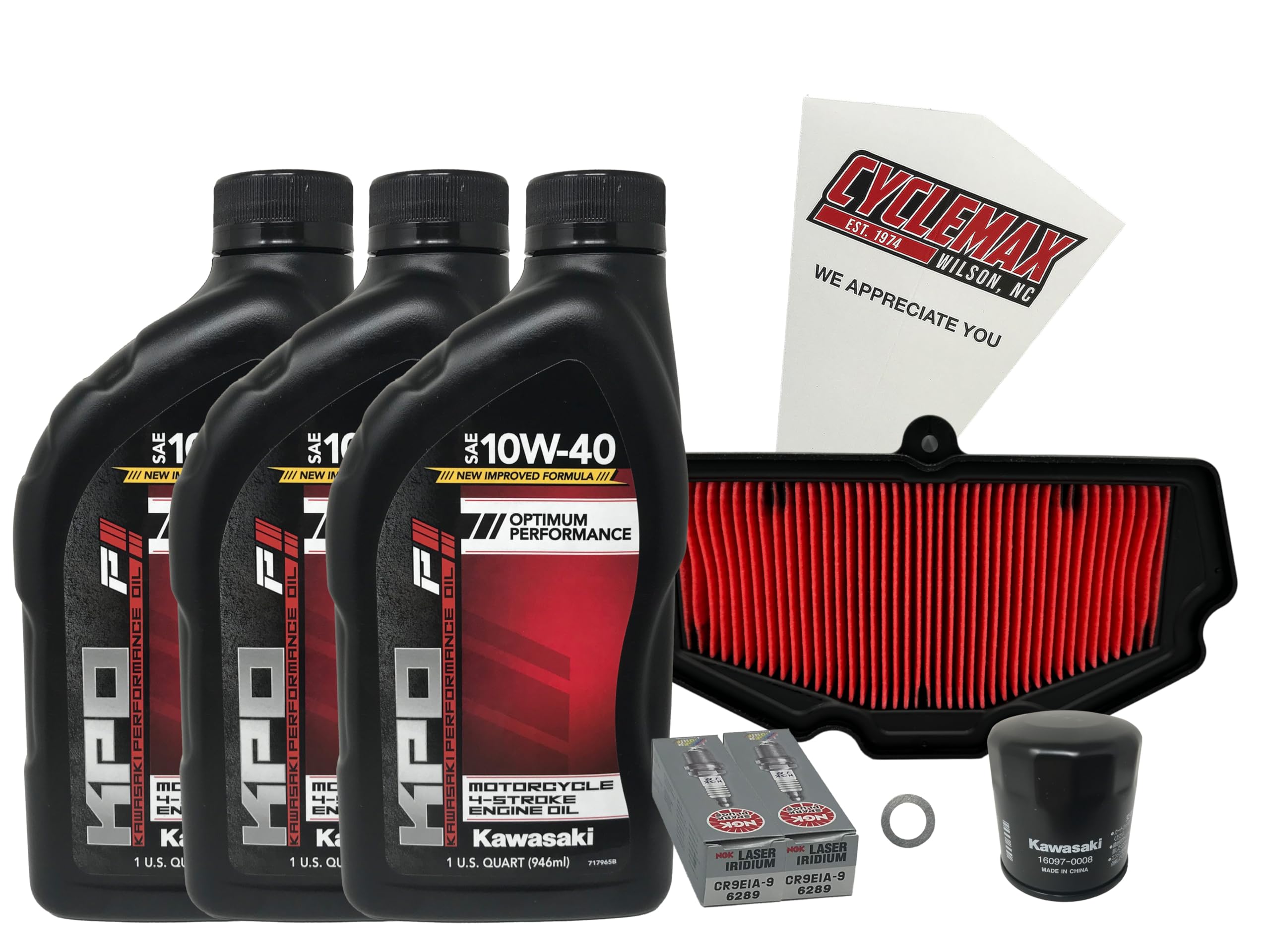 Amazon.com: CYCLEMAX Standard Tune Up Kit with Spark Plugs
