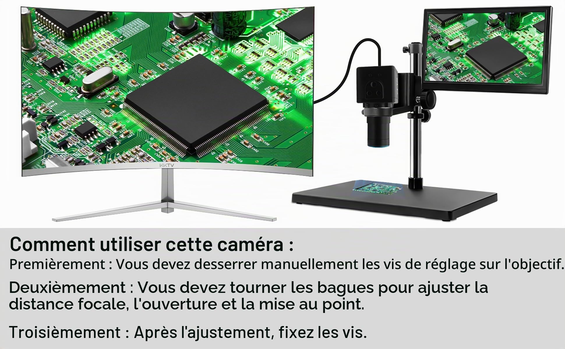 ELP Caméra USB 16 mégapixels haute résolution 5K USB avec monture CS 5-50 mm Objectif Varifocus manuel Gros plan OpenCV Caméra pilote gratuit pour Windows Linux Laptop Jetson Nano