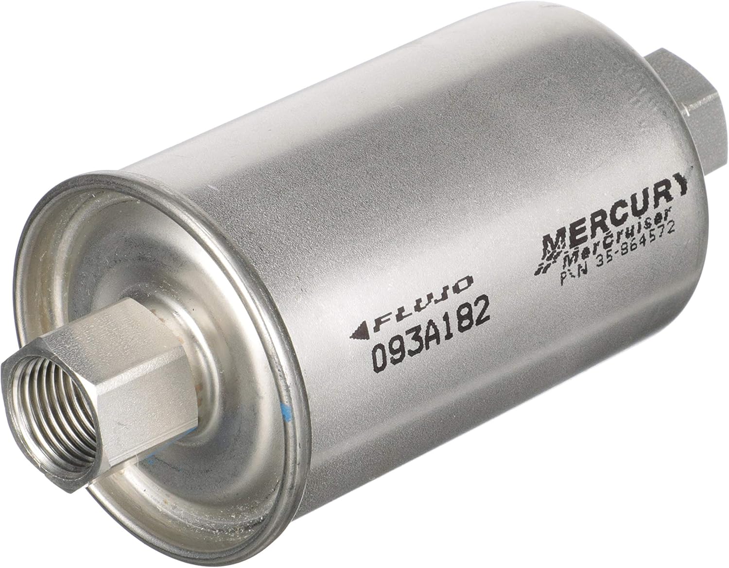 Quicksilver 864572 Replacement Inline Fuel Filter for MerCruiser Sterndrive and Inboard Gasoline Engines