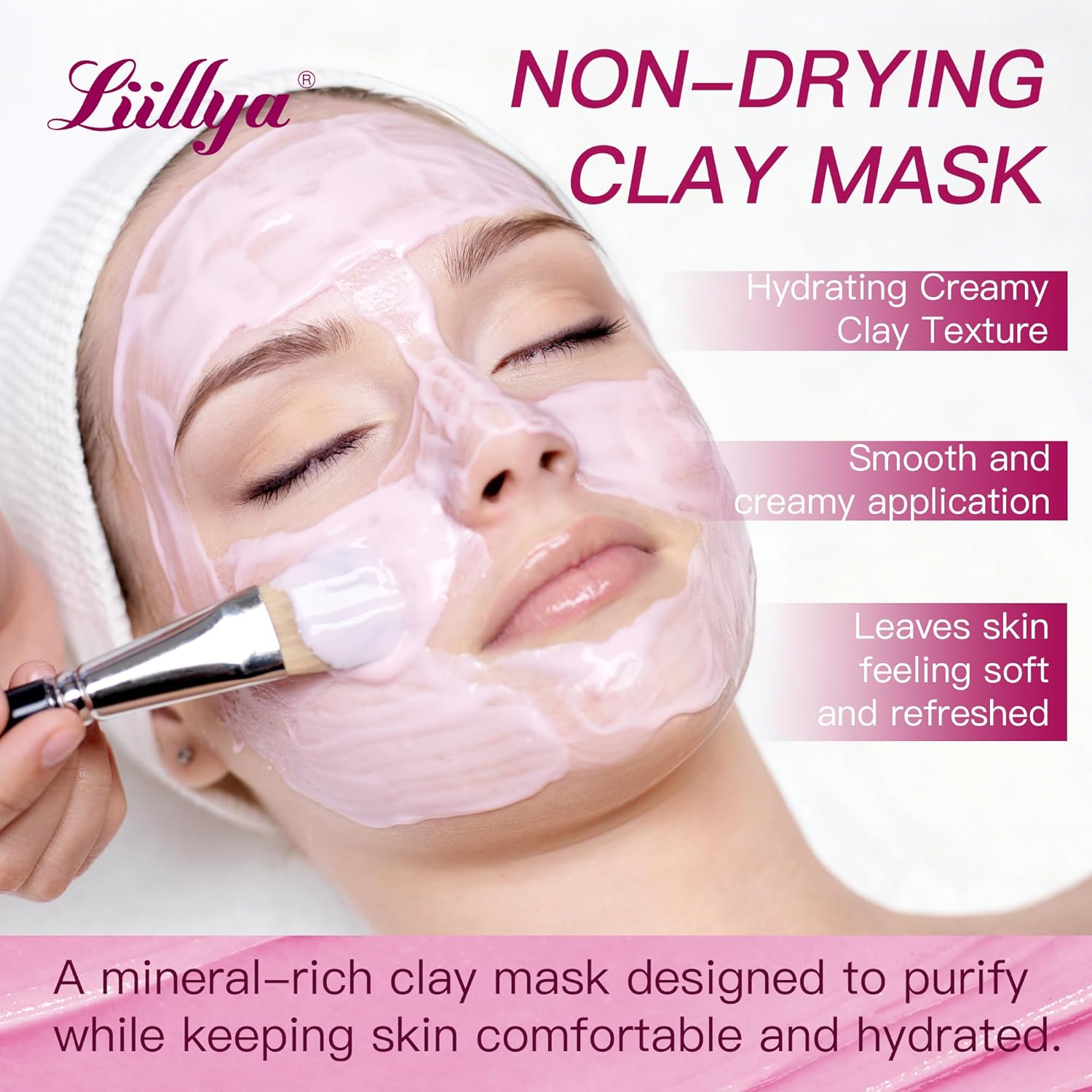 Perilla Clarity & Firming Clay Mask – Mineral-Rich Herbal Facial Mask with Ginseng, Reishi, Centella & Goji for Clear, Smooth & Firm Skin – Soothing & Hydrating, 150g