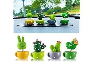 Mini Macrame Plant Car Accessories: Enhance Your Ride with Adorable Cacti