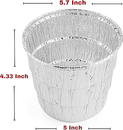 Miniatura 3 de TYH Supplies Paquete de 10 forros para bandeja de goteo de grasa (5.7 x 4.33)