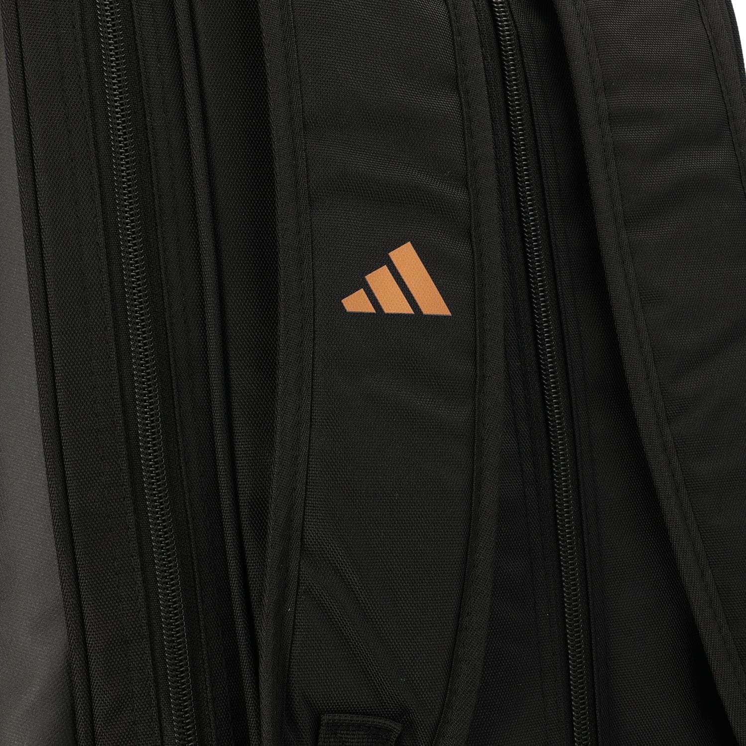 Adidas - Borsa per racchette da paddle Carbon Control, oro/nero