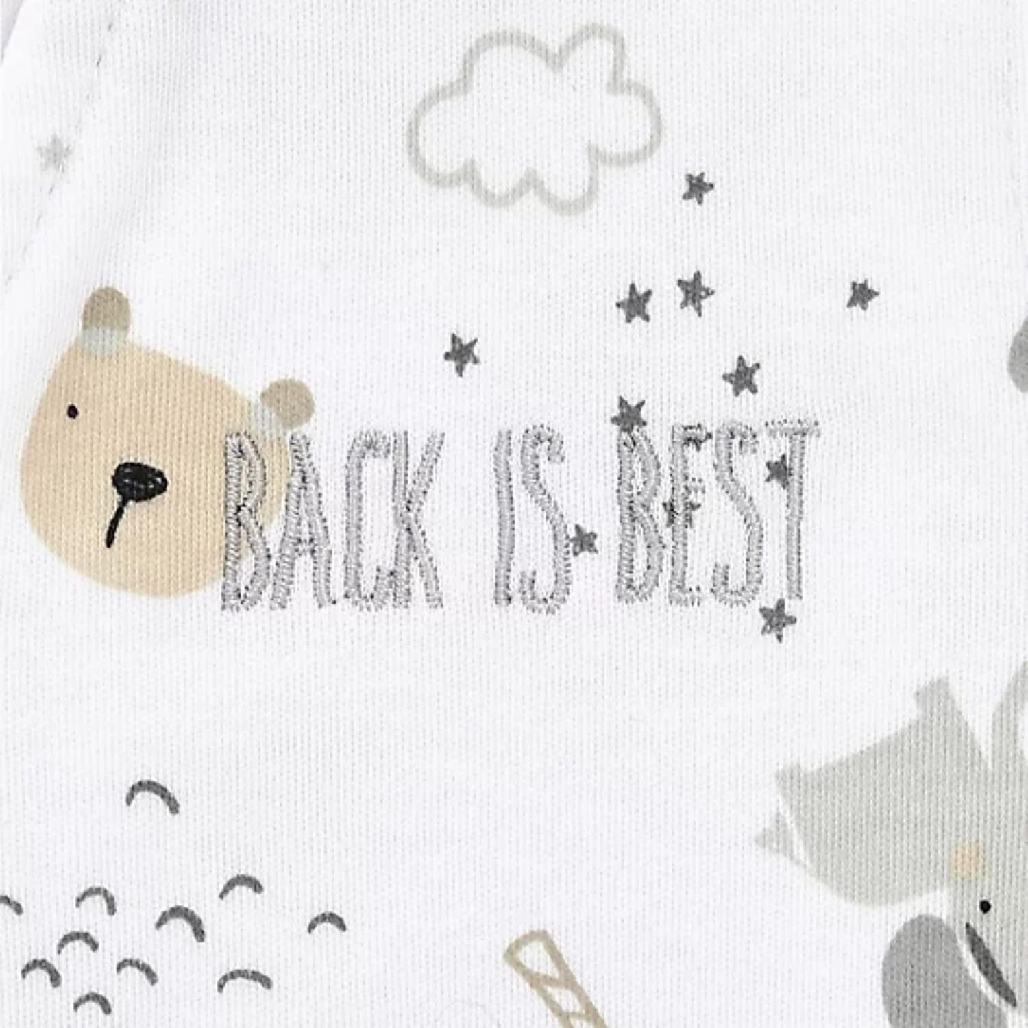 HALO SleepSack, 100% Cotton Wearable Blanket, Swaddle Transition Sleeping Bag, TOG 0.5, Weather Friends, Small, 0-6 Months