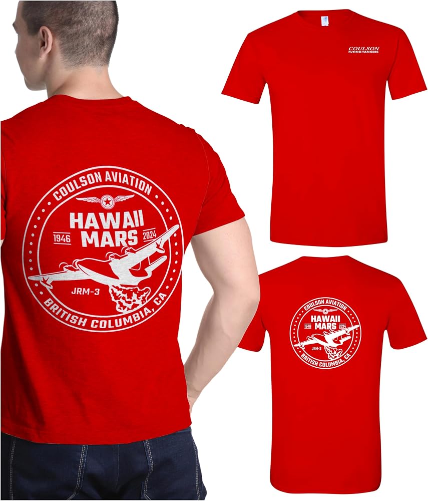 ブラジル　TAM航空オリジナルグッズ Amazon.com: Coulson Aviation Hawaii Mars Airplane Adult T-Shirt