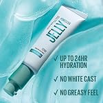 Maybelline New York Primer Hydratant Flou Poreless Jelly 24H, Formulé avec 2% de Niacinamide pour l'Hydratation, Sensation Légère Non Grasse, Prolonge la Tenue du Maquillage, Non-Comédogène, Transparent, 30ML