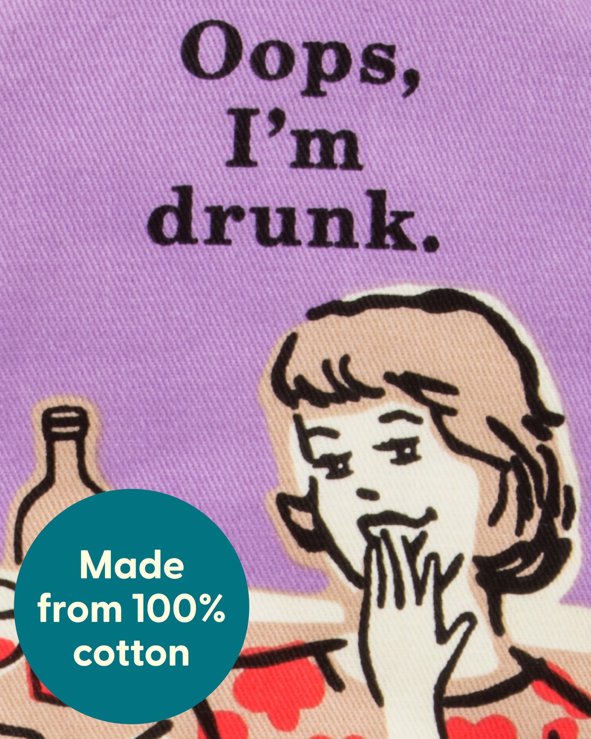 Blue Q Oven Mitts - Cute Kitchen Accessories & Kitchen Gifts - I'm Drunk view 3
