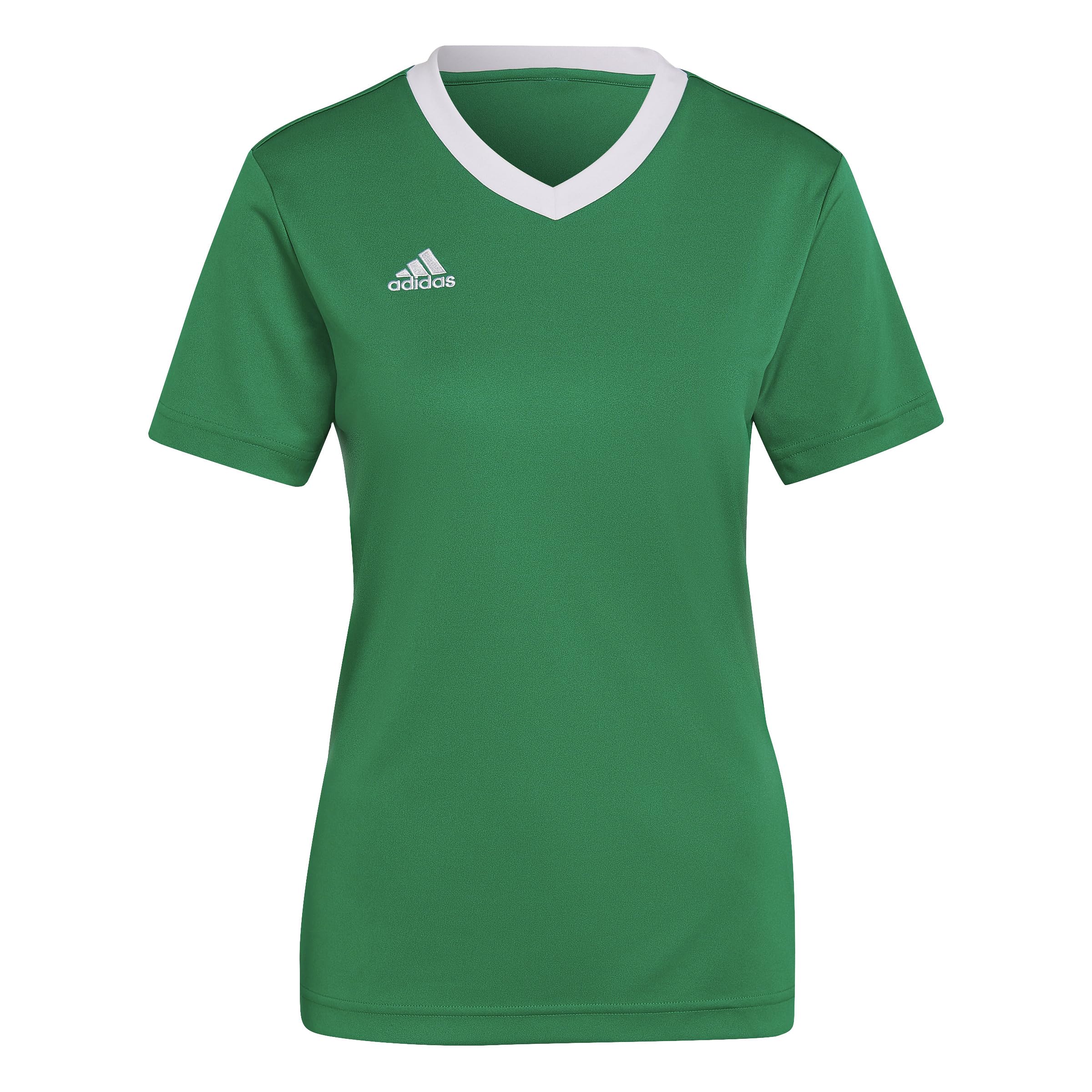 adidas Women's Entrada 22 Jersey, Team Green/White, S