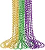 Zzyfgh 12 قطعة الخرز قلادات حزب زينة