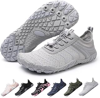 Hike Barefoot Shoes Womens Men,Unisex Barefoot Water Shoes Breathable, Anti-Slip Hiking Footwear for Athletic Wide Toe Shoe Footwear for Hiking, Walking, Running, Yoga, and Water Sports
