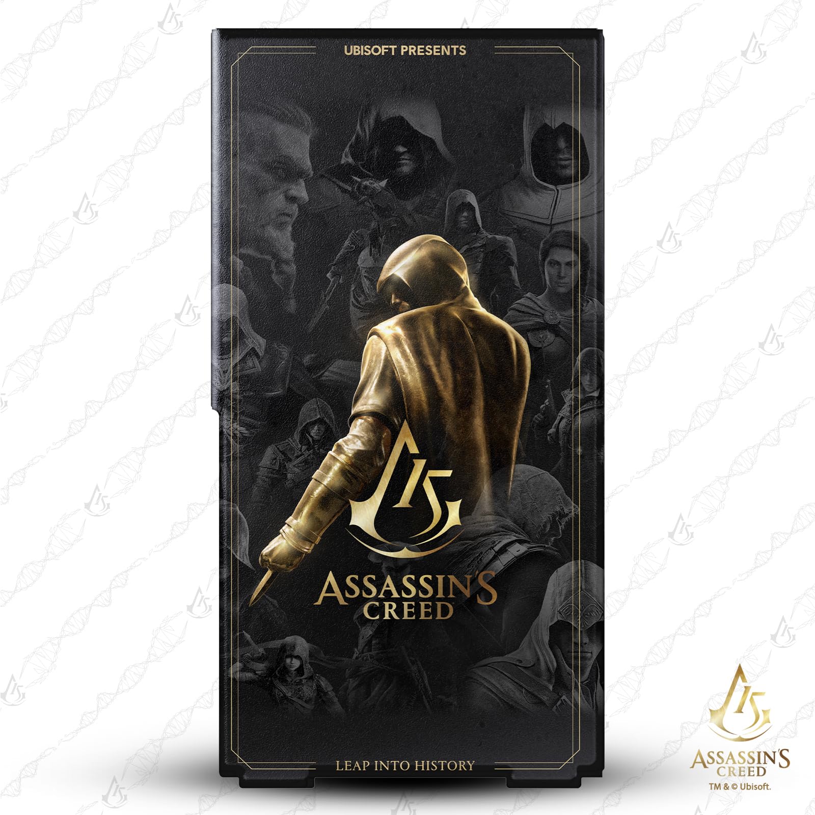 Head Case Designs Sous Licence Officielle Assassin's Creed Art Clé Graphiques Du 15e Anniversaire Enveloppement De Console De Jeu Et Skins Pour Manette De Jeu Ensemble compatible avec Xbox Series X