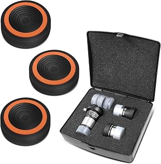 Astromania Anti-Vibration Suppression Pads Telescope Mounts - Bundle with - Telescope Eyepiece Set Accessory Kit